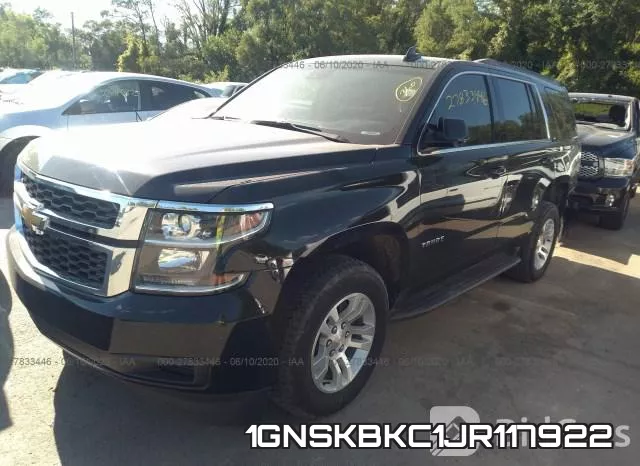 1GNSKBKC1JR117922 фото 3
