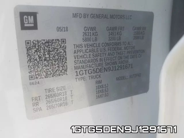 1GTG5DEN9J1291671 фото 2