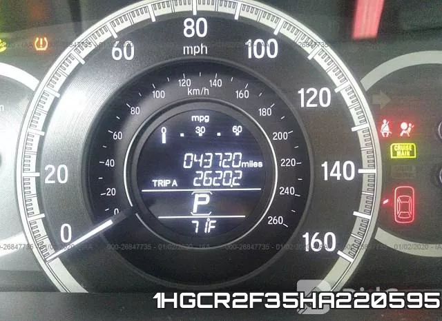 1HGCR2F35HA220595 фото 8