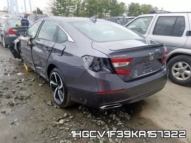 1HGCV1F39KA157322 фото 4