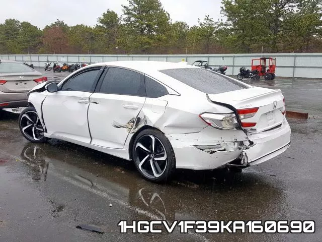 1HGCV1F39KA160690 фото 4