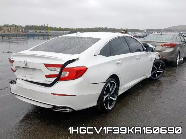 1HGCV1F39KA160690 фото 5