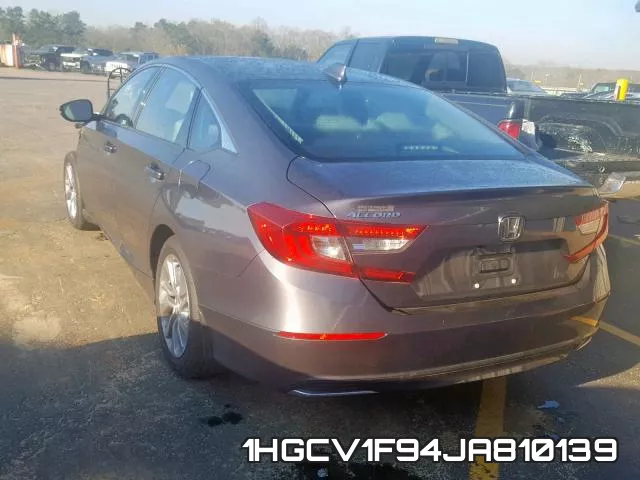1HGCV1F94JA810139 фото 4