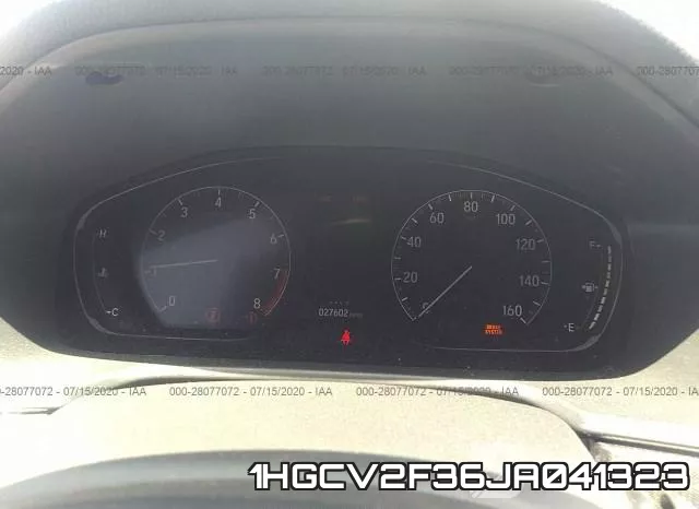 1HGCV2F36JA041323 фото 8