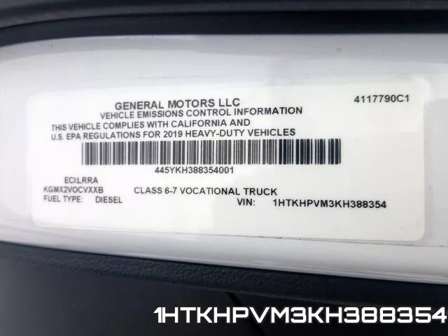 1HTKHPVM3KH388354 фото 2