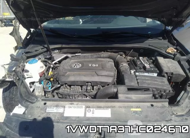 1VWDT7A37HC024670 фото 2