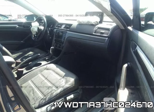 1VWDT7A37HC024670 фото 6