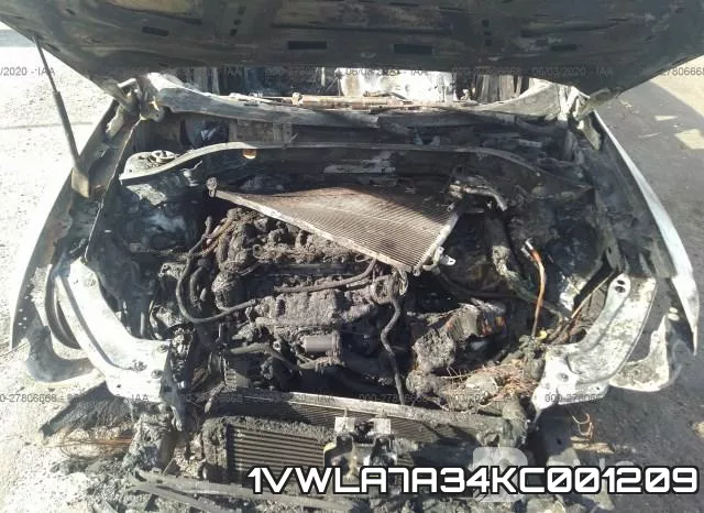 1VWLA7A34KC001209 фото 2