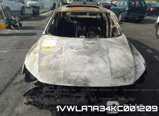 1VWLA7A34KC001209 фото 7