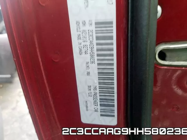 2C3CCAAG9HH580236 фото 2
