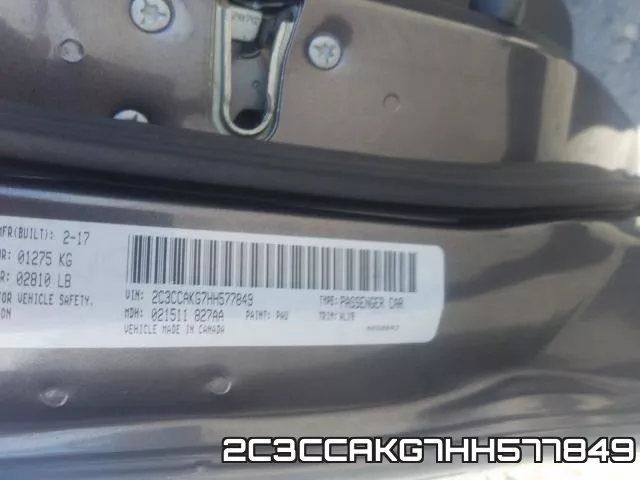 2C3CCAKG7HH577849 фото 2
