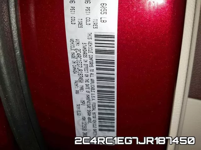 2C4RC1EG7JR187450 фото 2