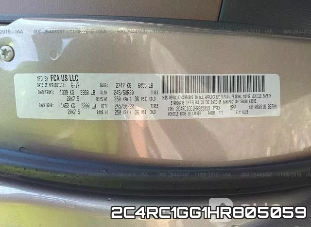2C4RC1GG1HR805059 фото 10