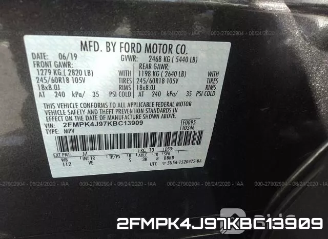 2FMPK4J97KBC13909 фото 10