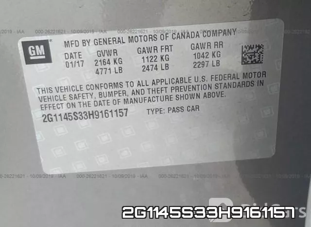 2G1145S33H9161157 фото 10