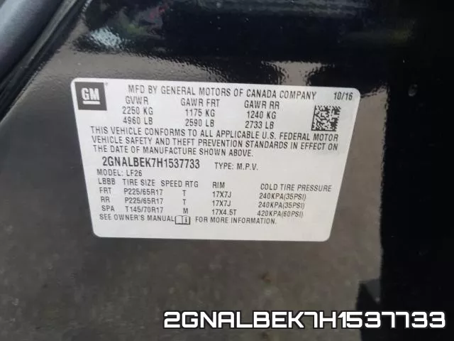 2GNALBEK7H1537733 фото 2