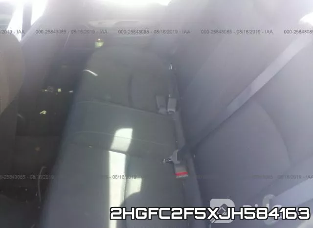 2HGFC2F5XJH584163 фото 9