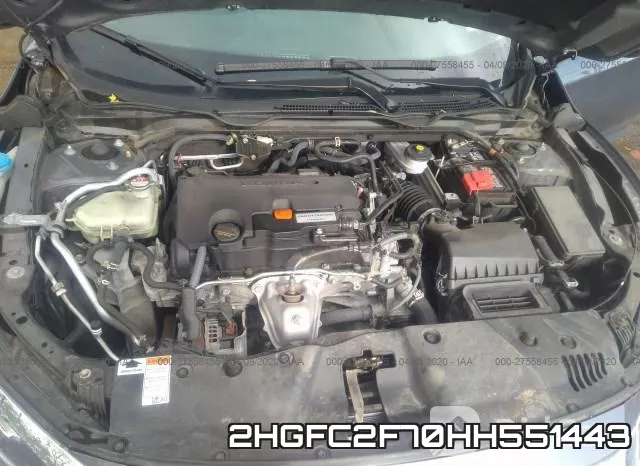 2HGFC2F70HH551443 фото 2