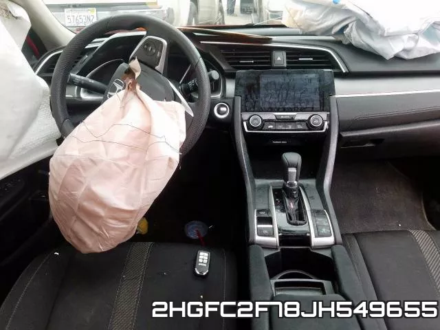 2HGFC2F78JH549655 фото 10
