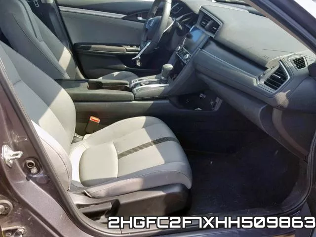 2HGFC2F7XHH509863 фото 5