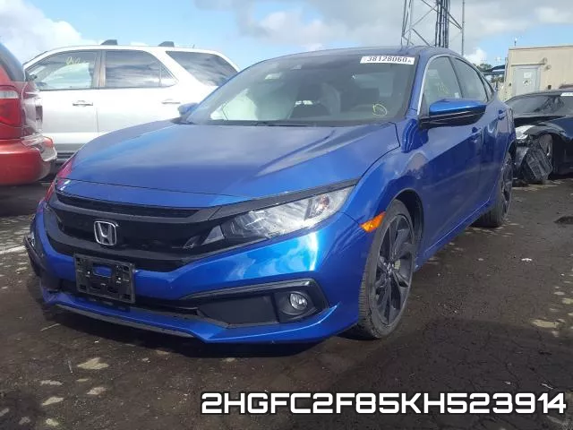 2HGFC2F85KH523914 фото 3