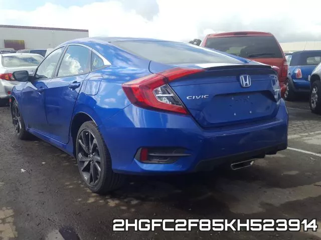 2HGFC2F85KH523914 фото 4