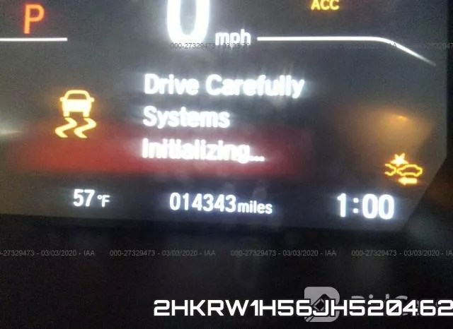 2HKRW1H56JH520462 фото 8