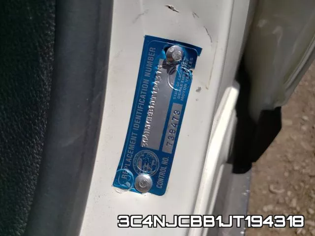 3C4NJCBB1JT194318 фото 10
