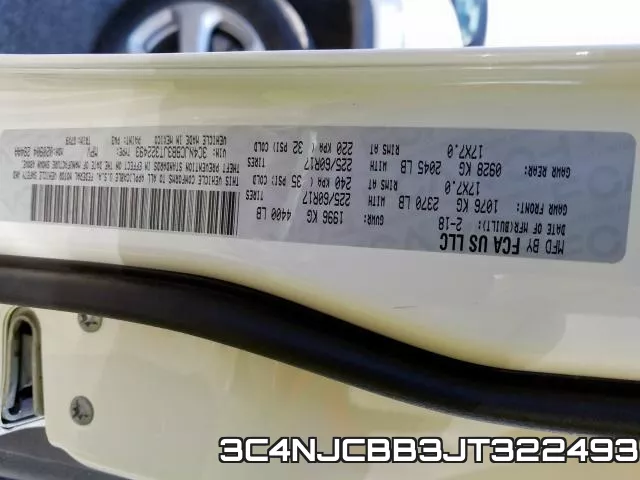 3C4NJCBB3JT322493 фото 2