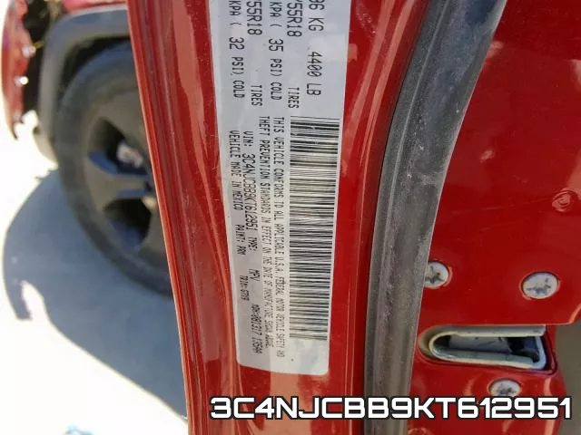 3C4NJCBB9KT612951 фото 2