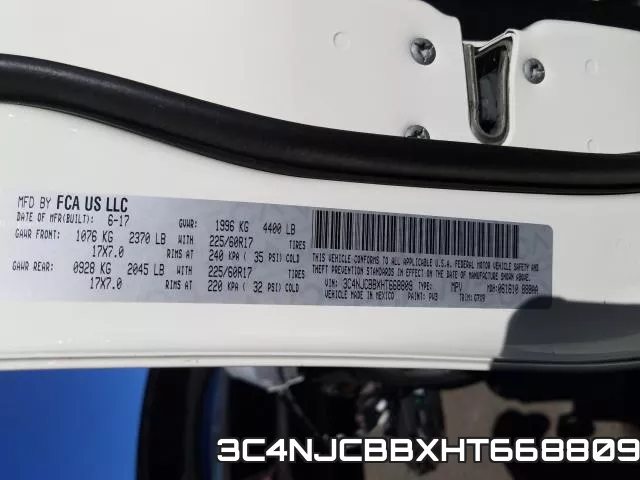 3C4NJCBBXHT668809 фото 2