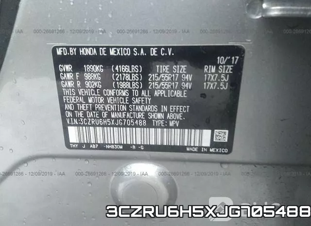 3CZRU6H5XJG705488 фото 10