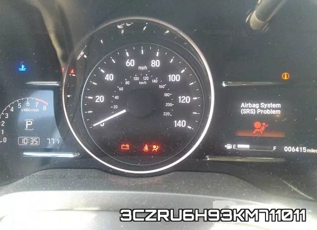3CZRU6H93KM711011 фото 8
