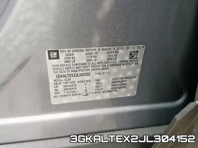 3GKALTEX2JL304152 фото 2