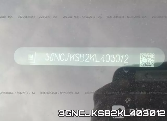 3GNCJKSB2KL403012 фото 10