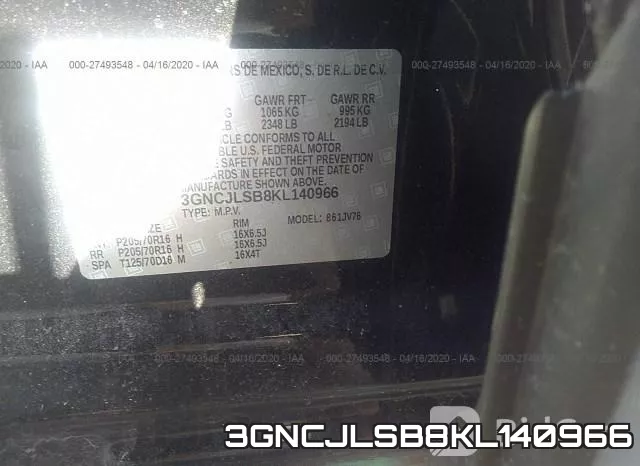 3GNCJLSB8KL140966 фото 10