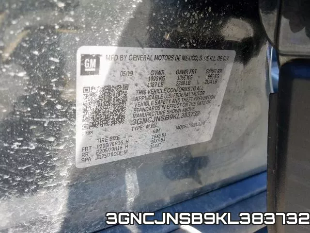 3GNCJNSB9KL383732 фото 2