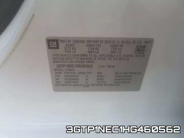 3GTP1NEC1HG460562 фото 2