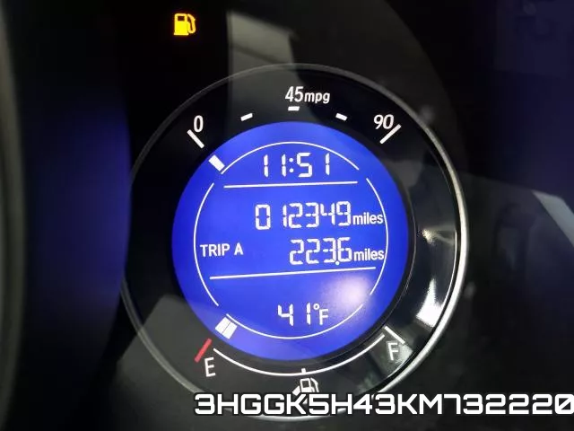 3HGGK5H43KM732220 фото 9