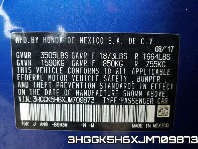 3HGGK5H6XJM709873 фото 2