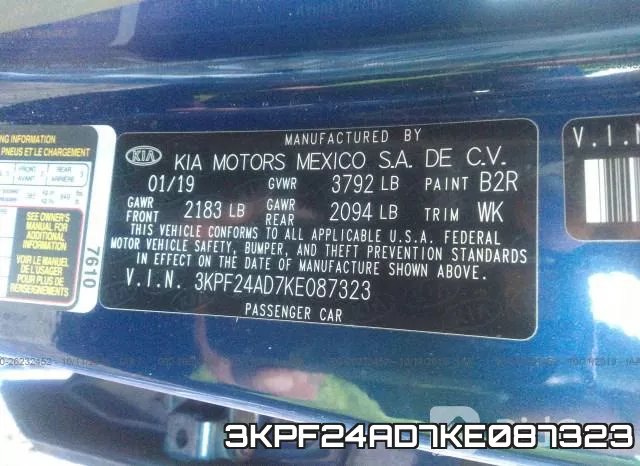 3KPF24AD7KE087323 фото 10