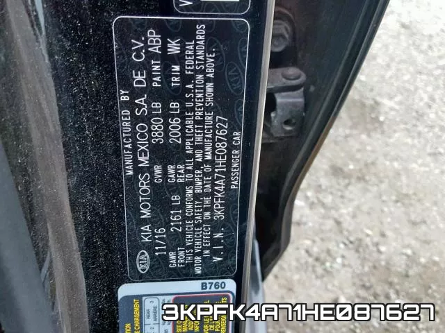 3KPFK4A71HE087627 фото 2