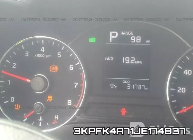 3KPFK4A71JE174837 фото 8