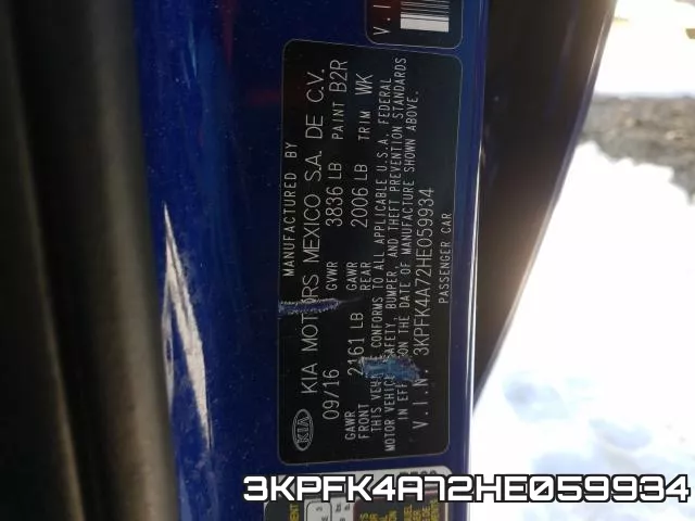 3KPFK4A72HE059934 фото 2