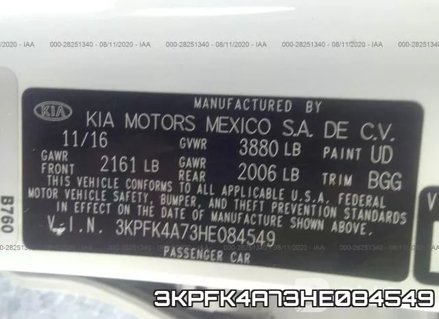 3KPFK4A73HE084549 фото 10