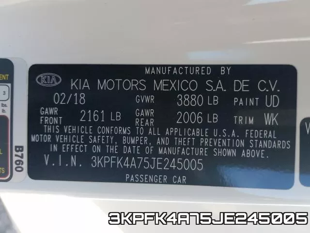 3KPFK4A75JE245005 фото 2