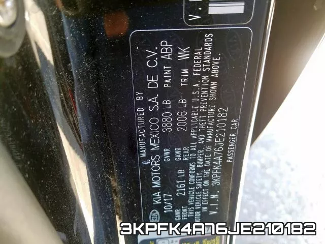 3KPFK4A76JE210182 фото 2