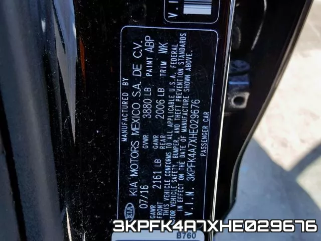 3KPFK4A7XHE029676 фото 2