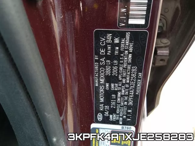3KPFK4A7XJE258283 фото 2