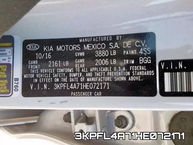 3KPFL4A71HE072171 фото 2